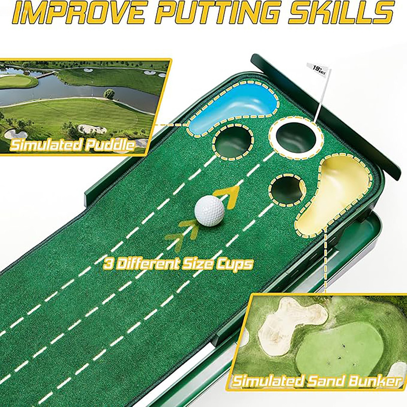 Mata golfowa z aksamitu z 5 ot – Golf Putting Mat recenzja i cena