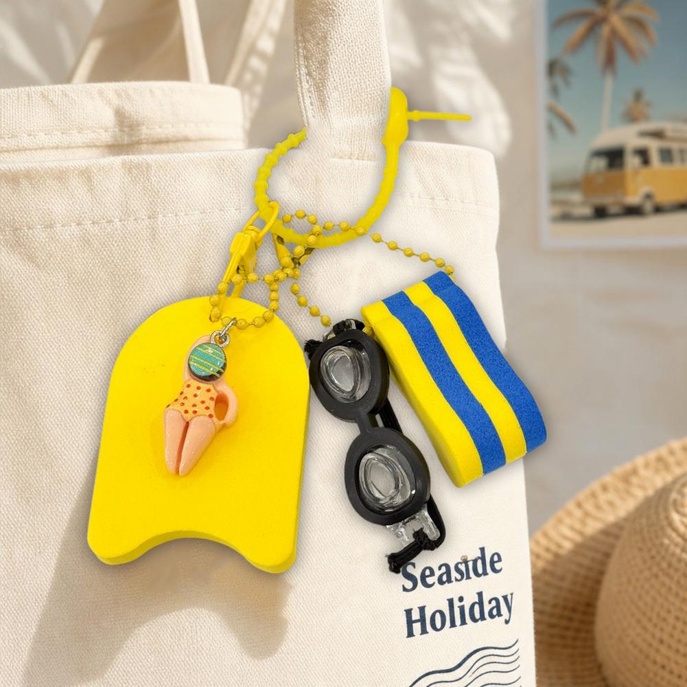 Uroczy breloczek z motywem pły – Swimming Kickboard recenzja i cena